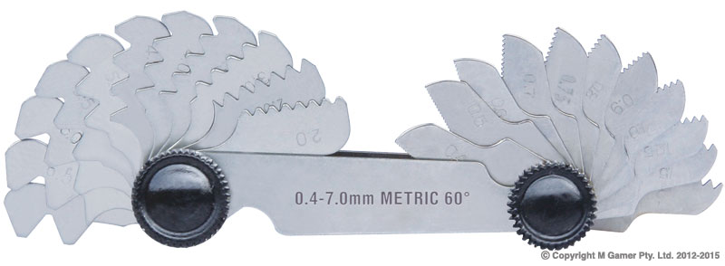 60? Metric Thread Gauge